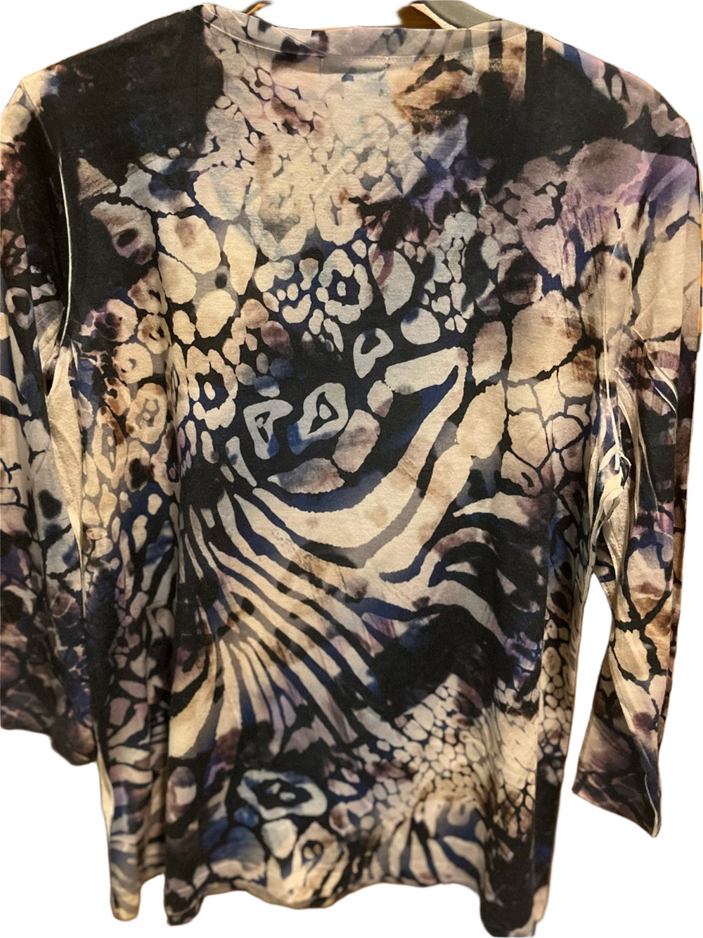 57. WOMENS CHICO’S 1/M DETAIL TOP - Picture 4 of 4